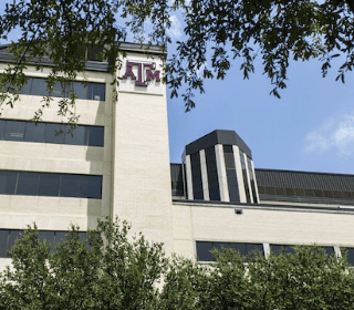 Exterior of building at Texas A and M University