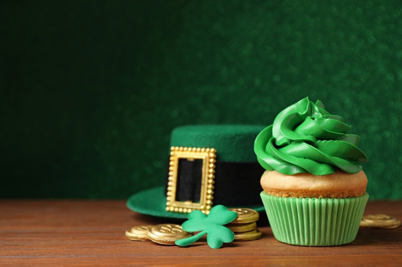 St. Patrick’s Day cupcake